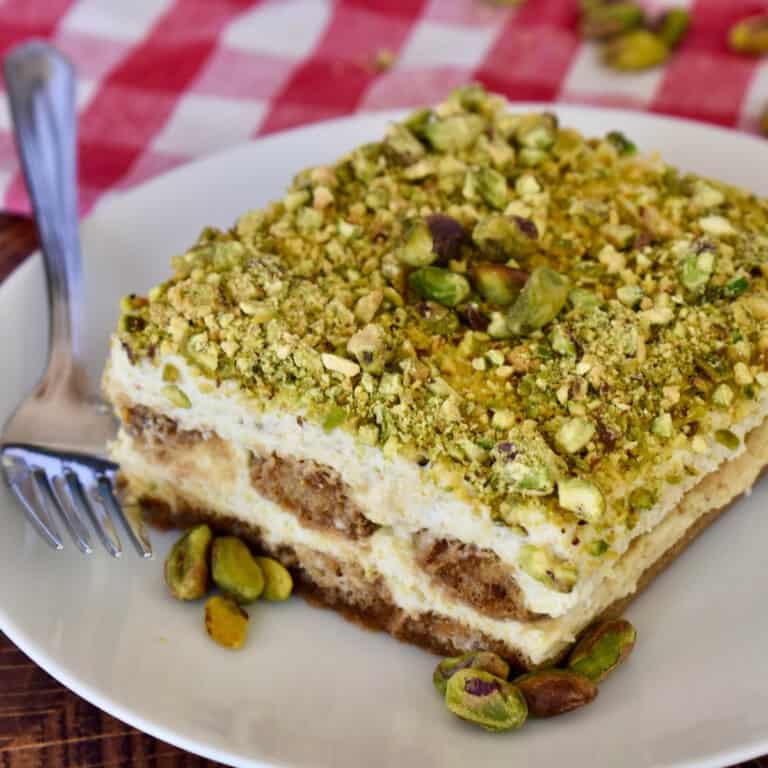 Pistachio Tiramisu recipe.