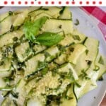 Zucchini Carpaccio Recipe.