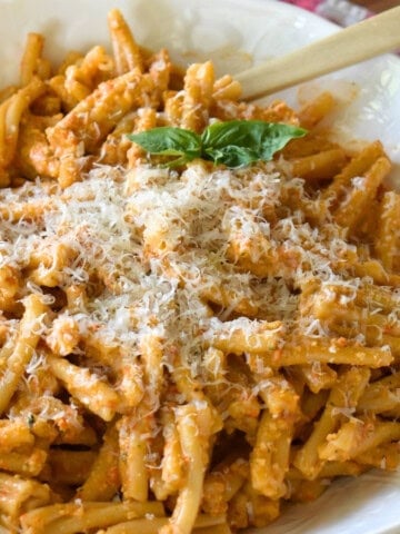 Sicilian Pesto pasta.
