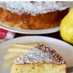 Pear Ricotta Cake recipe.