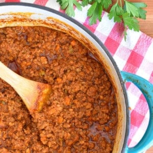 Authentic Bolognese Sauce recipe.