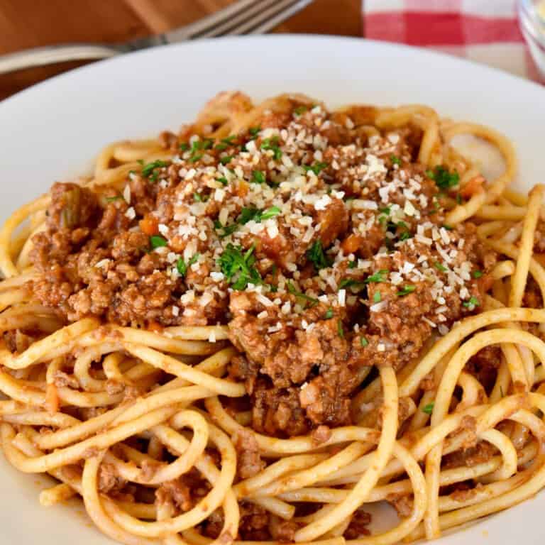 Authentic Bolognese Sauce.