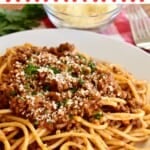 Authentic Bolognese Sauce recipe.