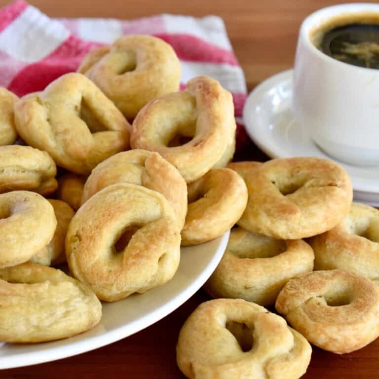 Taralli recipe.